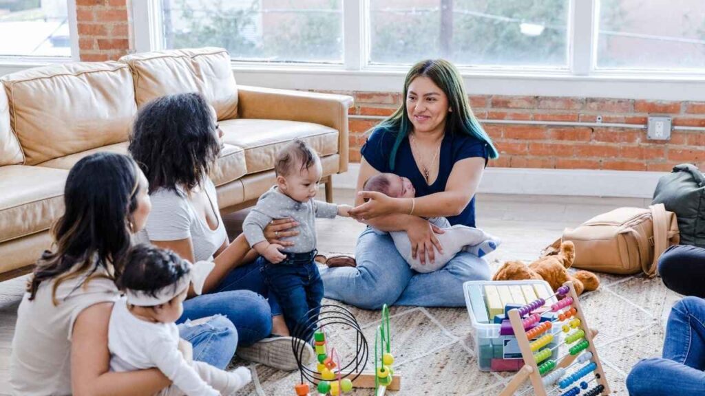 mães que resolveram criar uma rede de apoio na maternidade